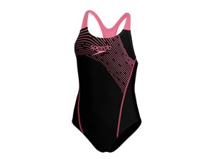 Speedo Badpak medley zwart/roos